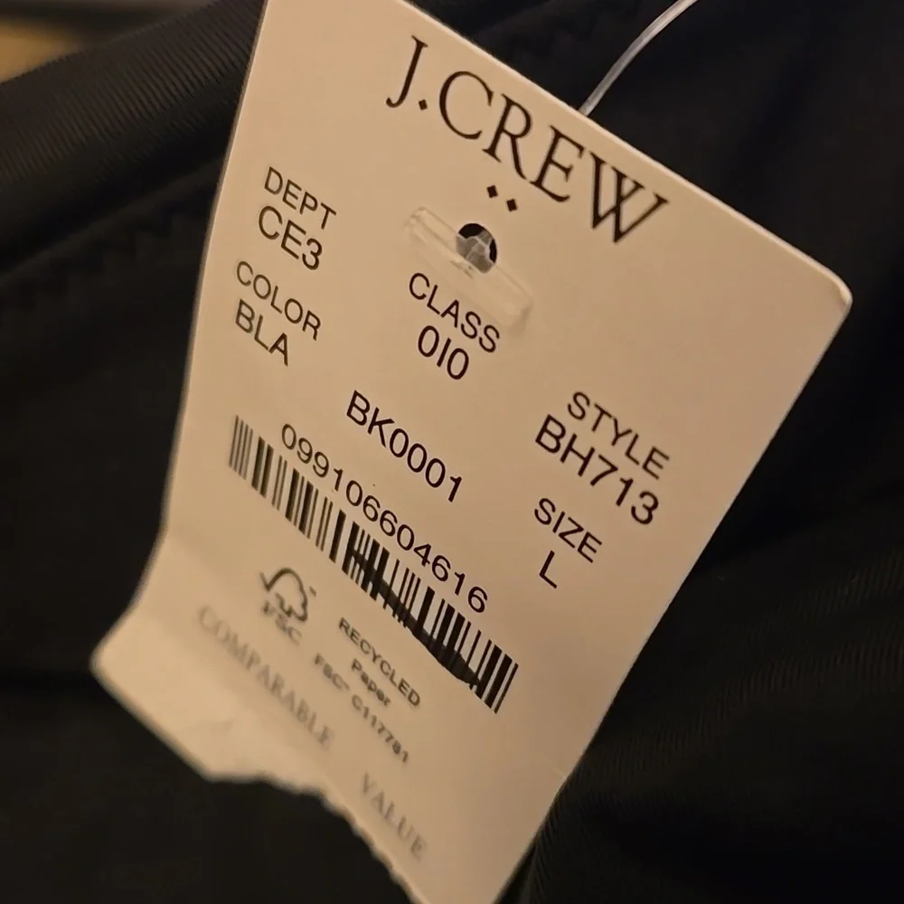 J. Crew V-Neck Ruched One-Piece Swimsuit Bathing Suit Small Medium Large Black - Picture 8 of 13